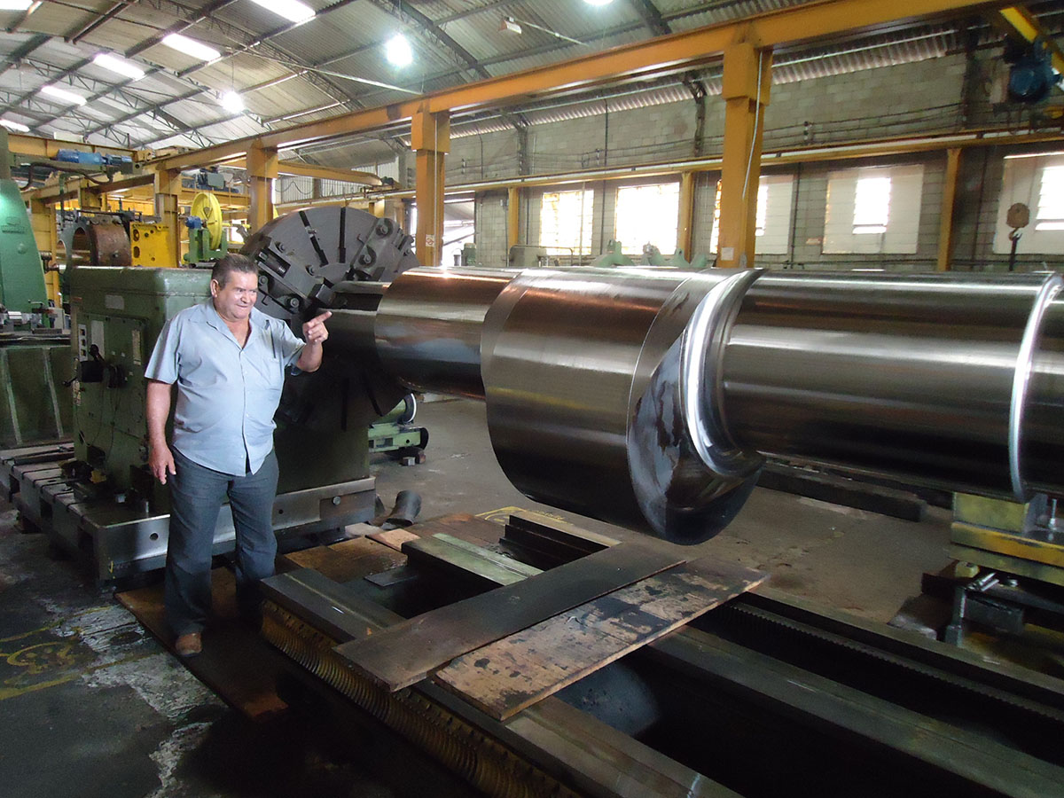 Virabrequim - Prensa 3.150 t